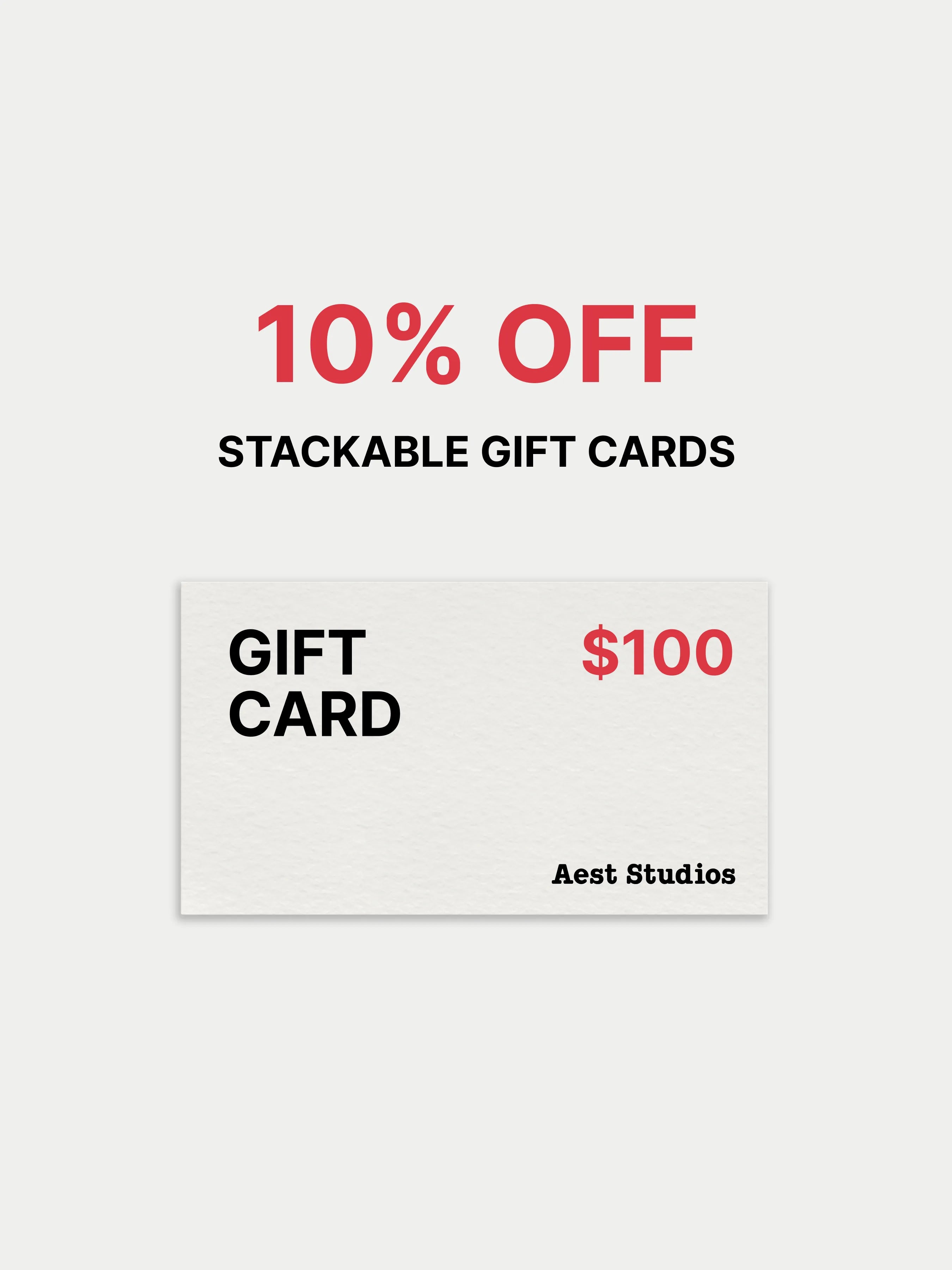 Aest E-Gift Card (Only for Black Friday)