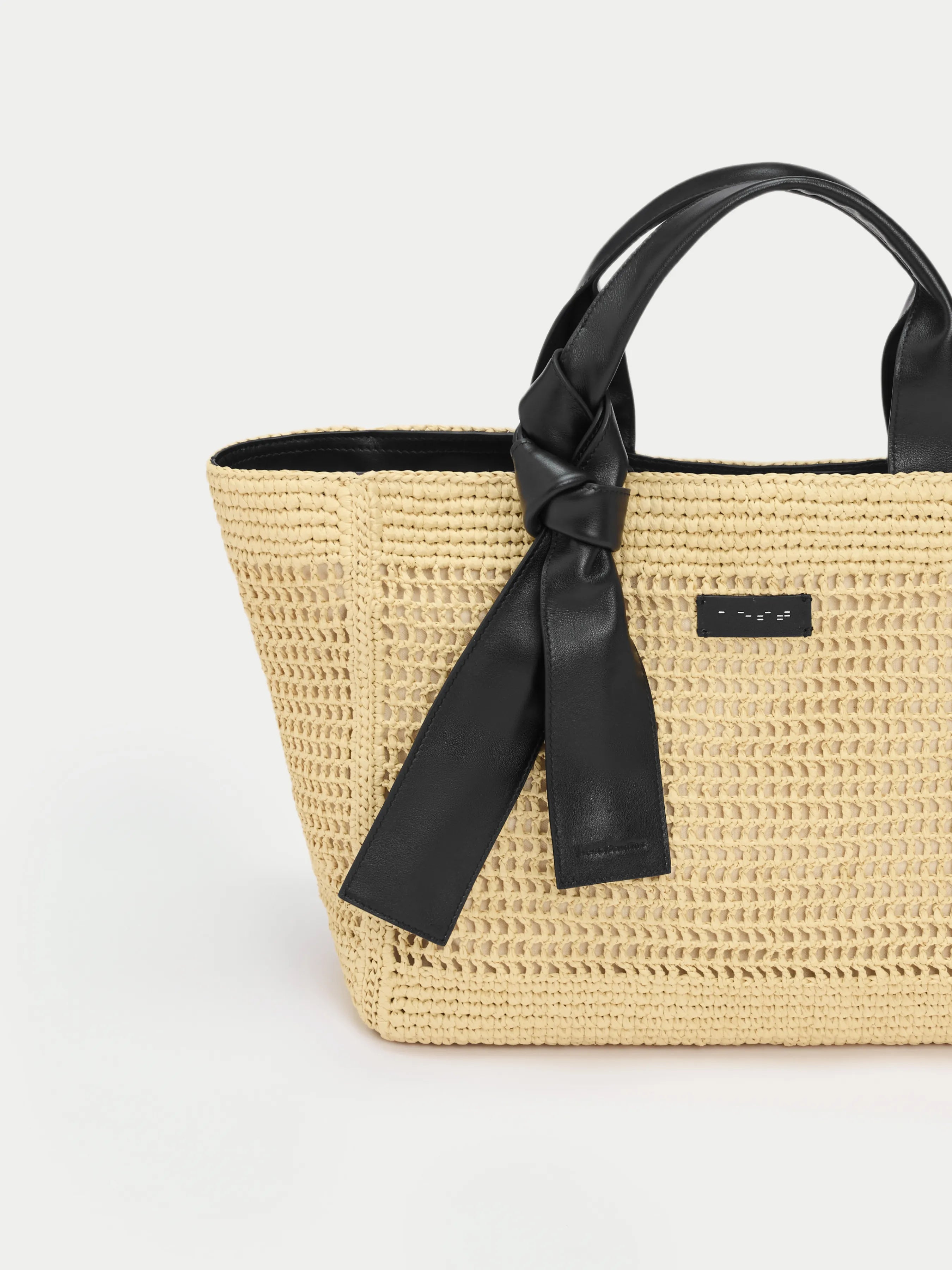 Capture Raffia Tote Bag