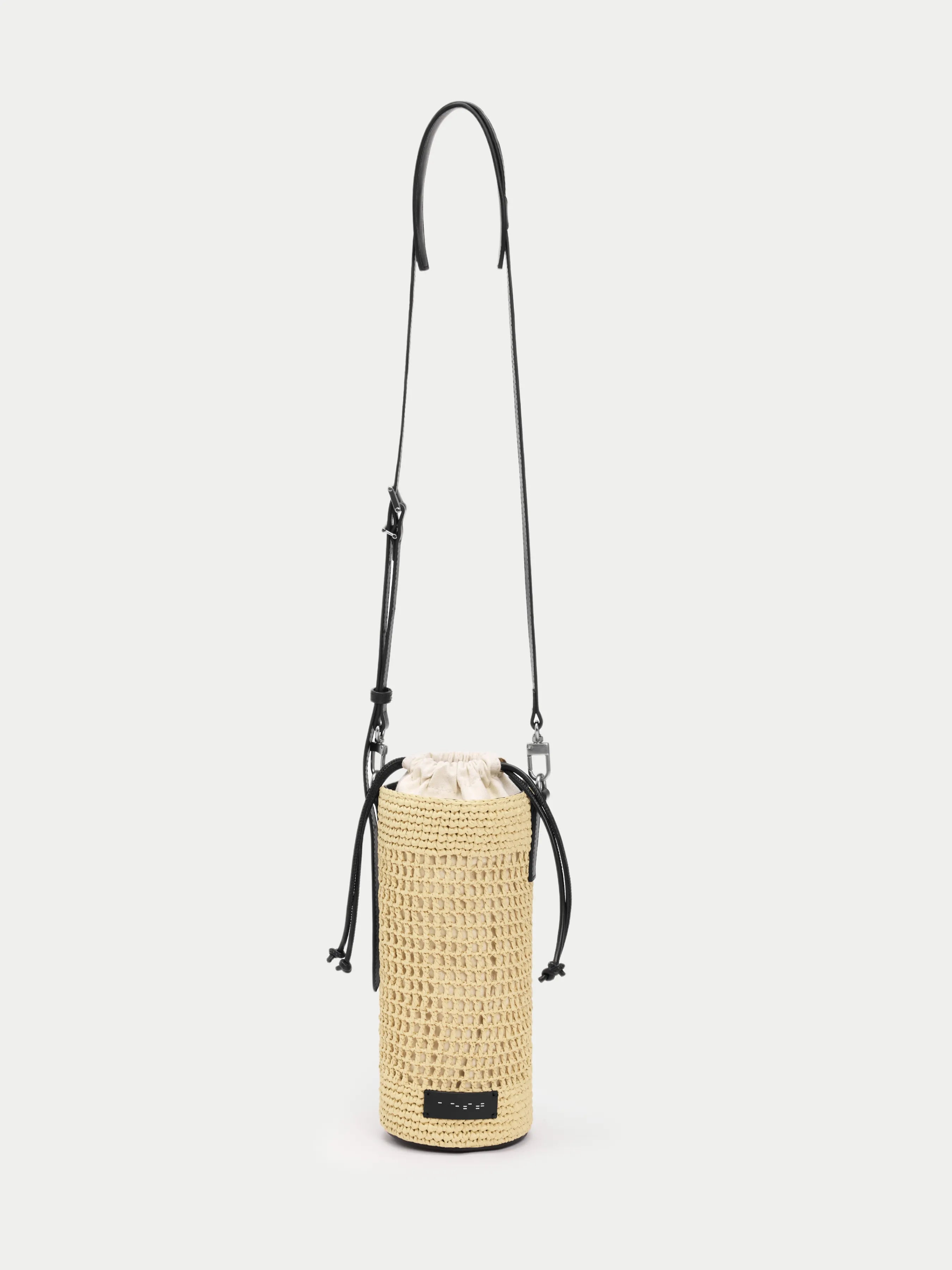 Capture Raffia Bottle Bag