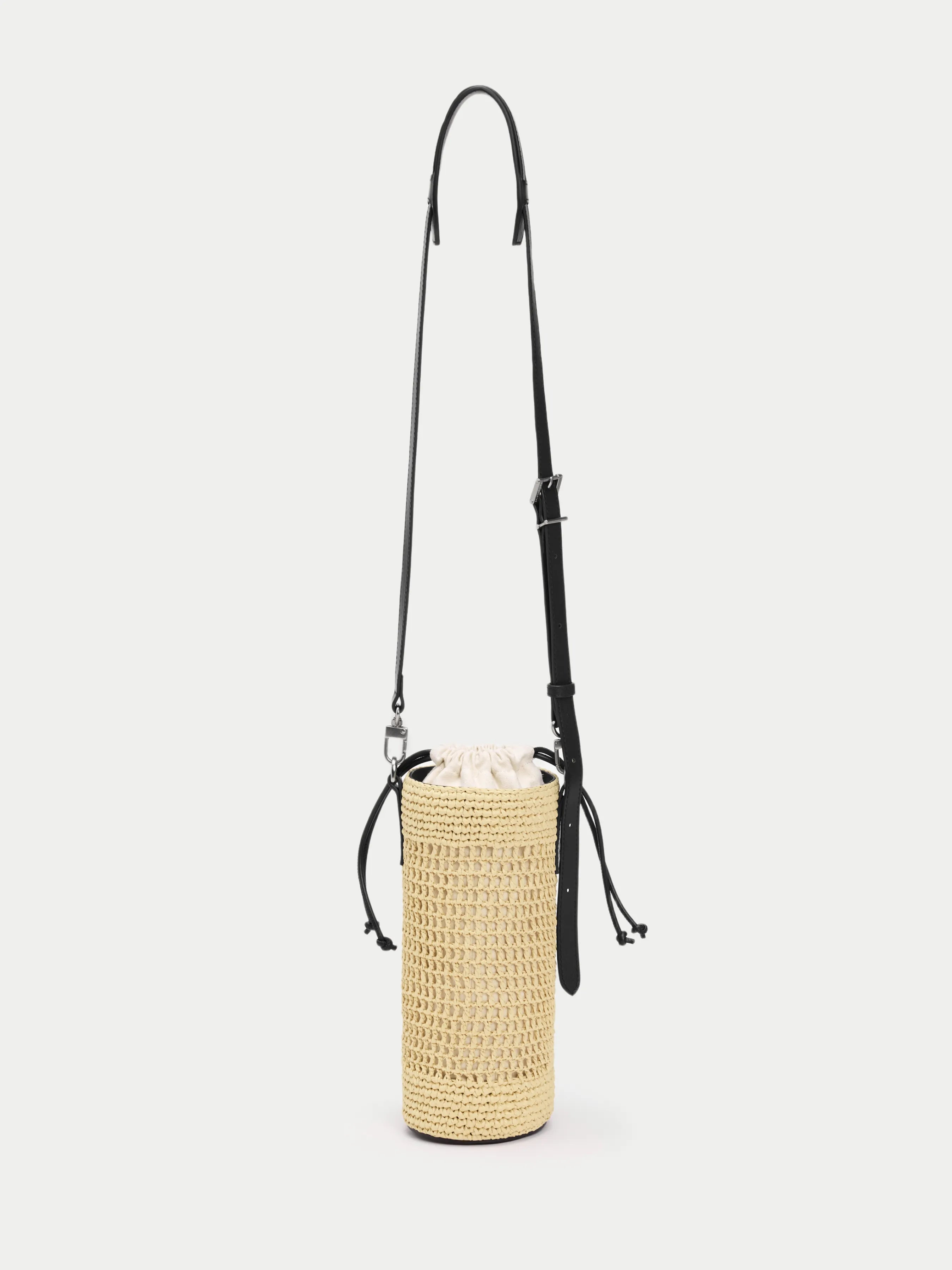Capture Raffia Bottle Bag