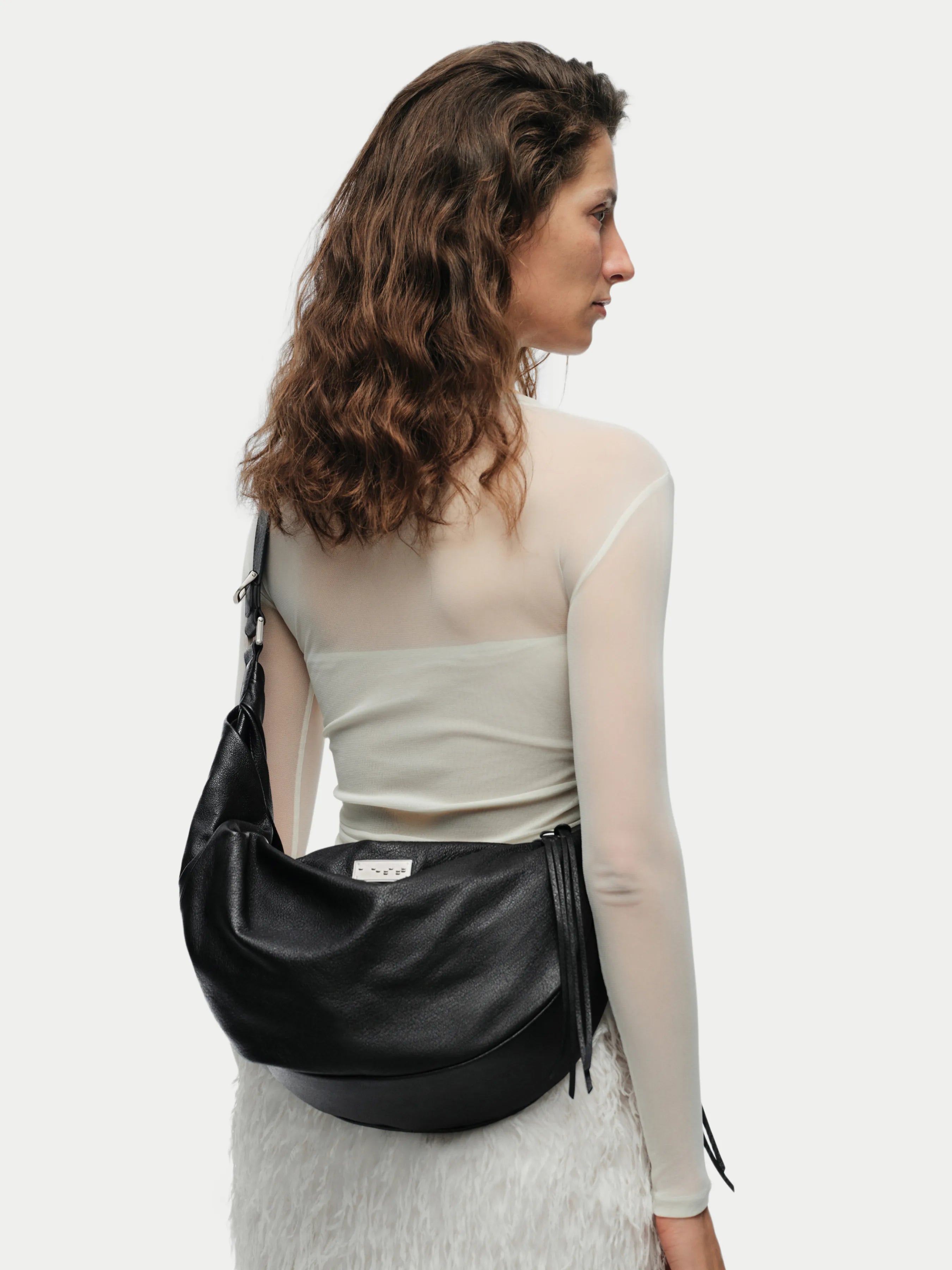 Sketch Medium Croissant Bag