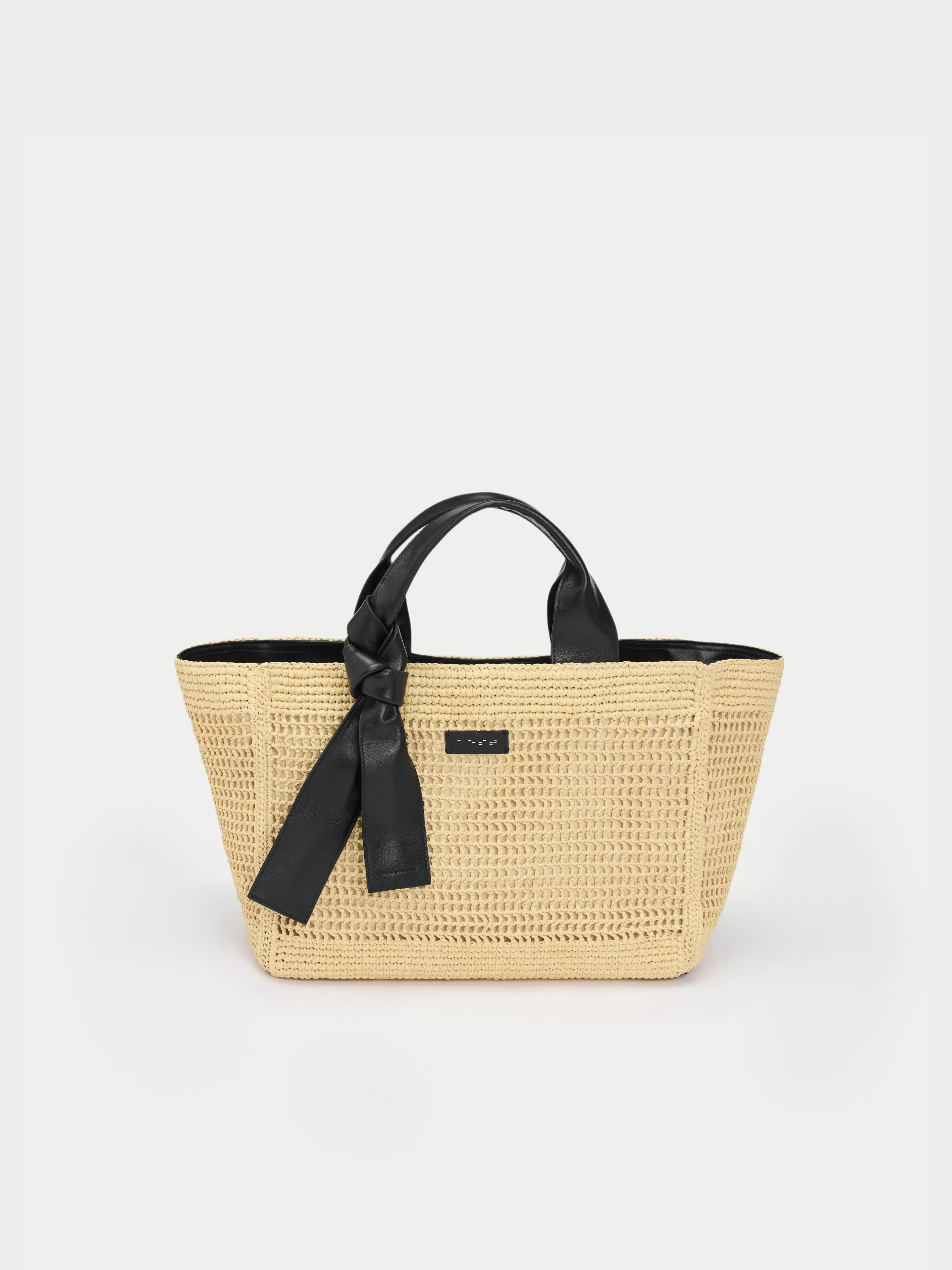 Capture Raffia Tote Bag