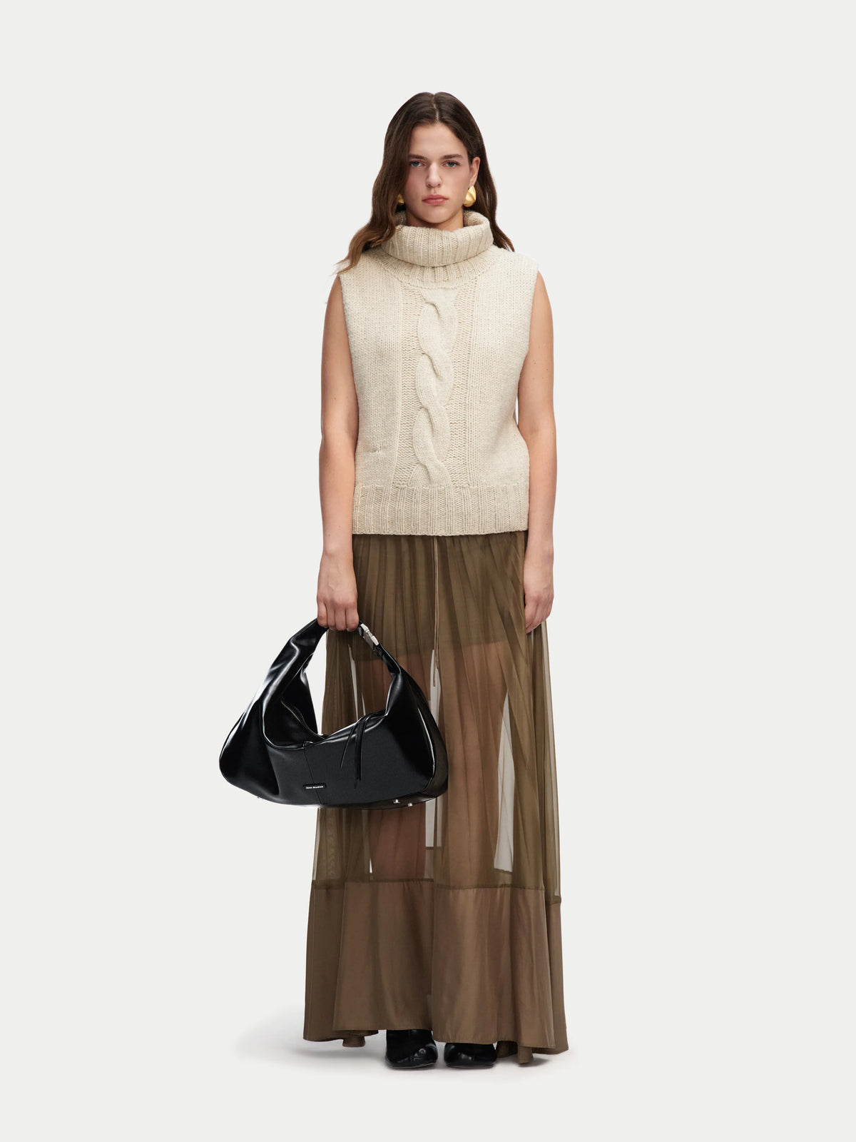 Sketch Super Large Crescent Bag