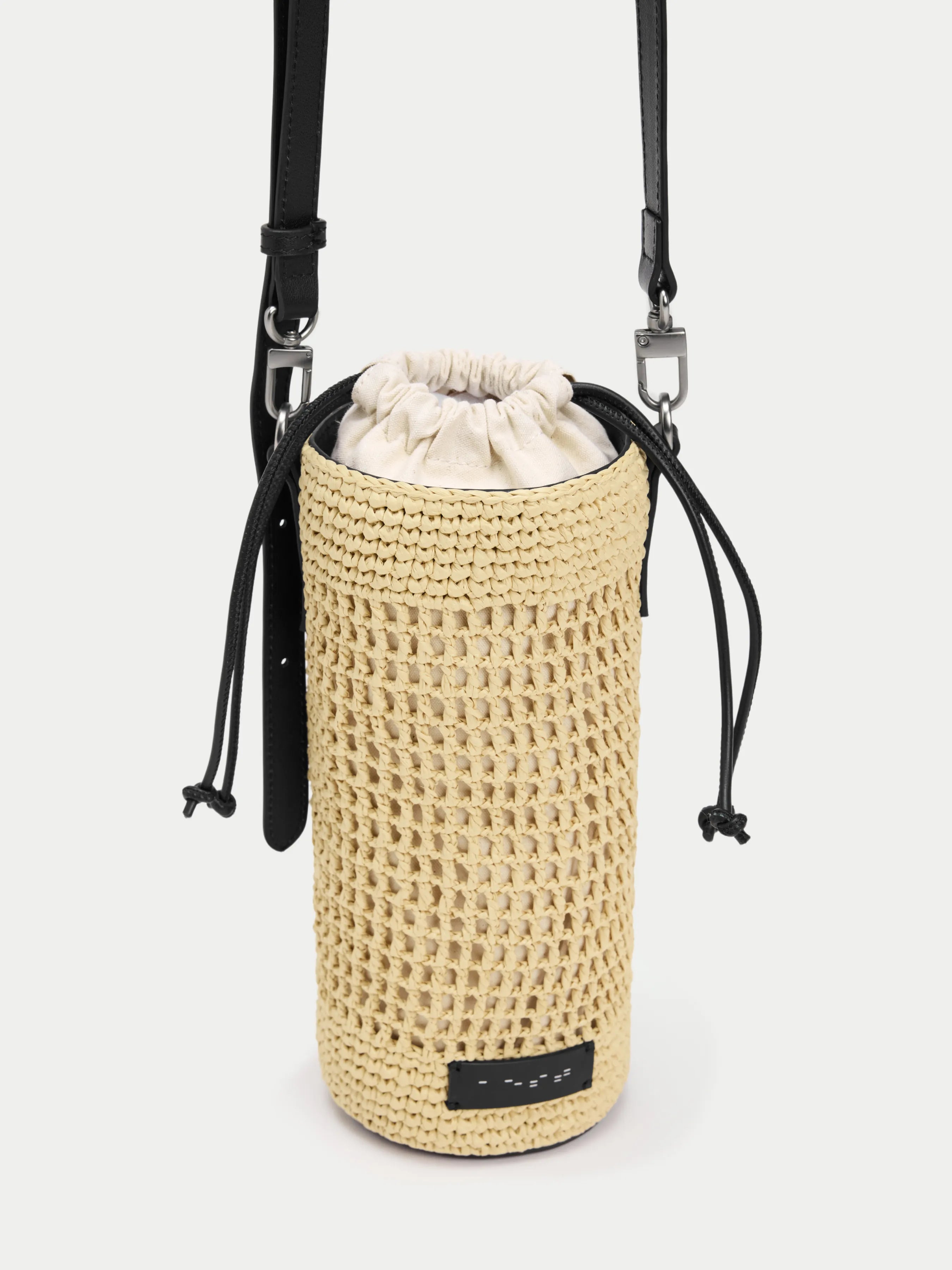Capture Raffia Bottle Bag