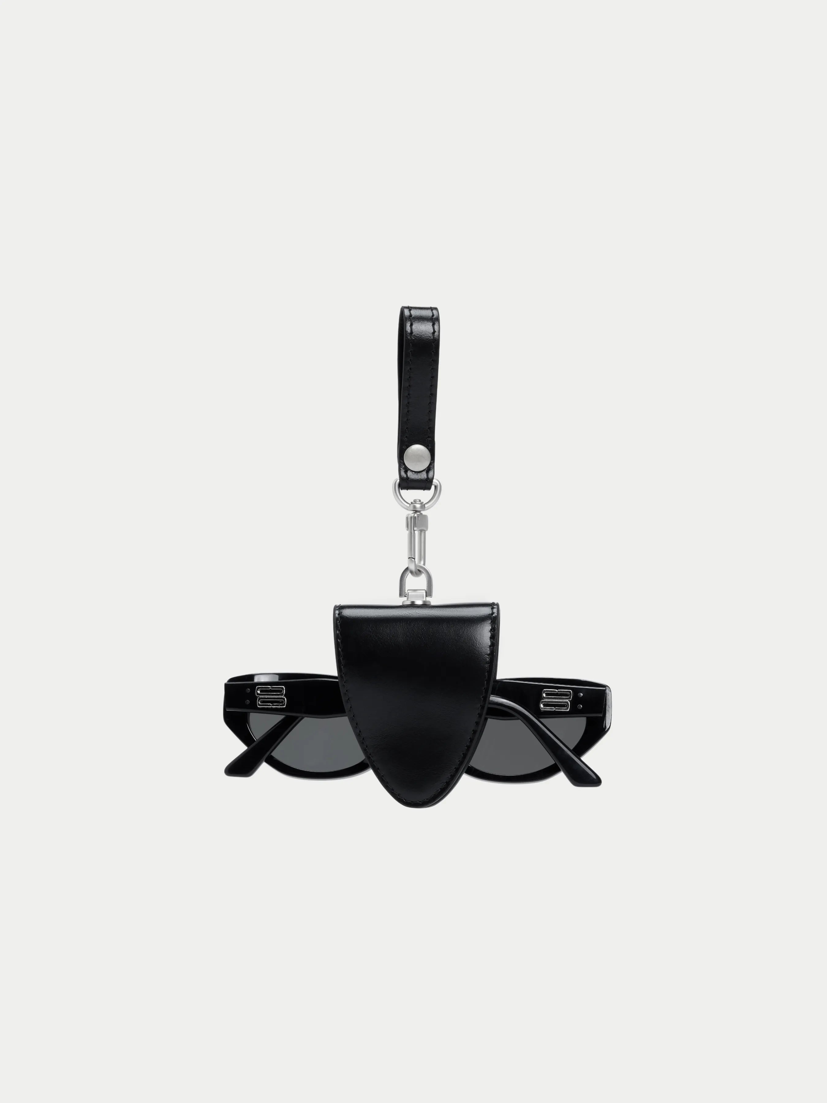 Leather Glasses Clip