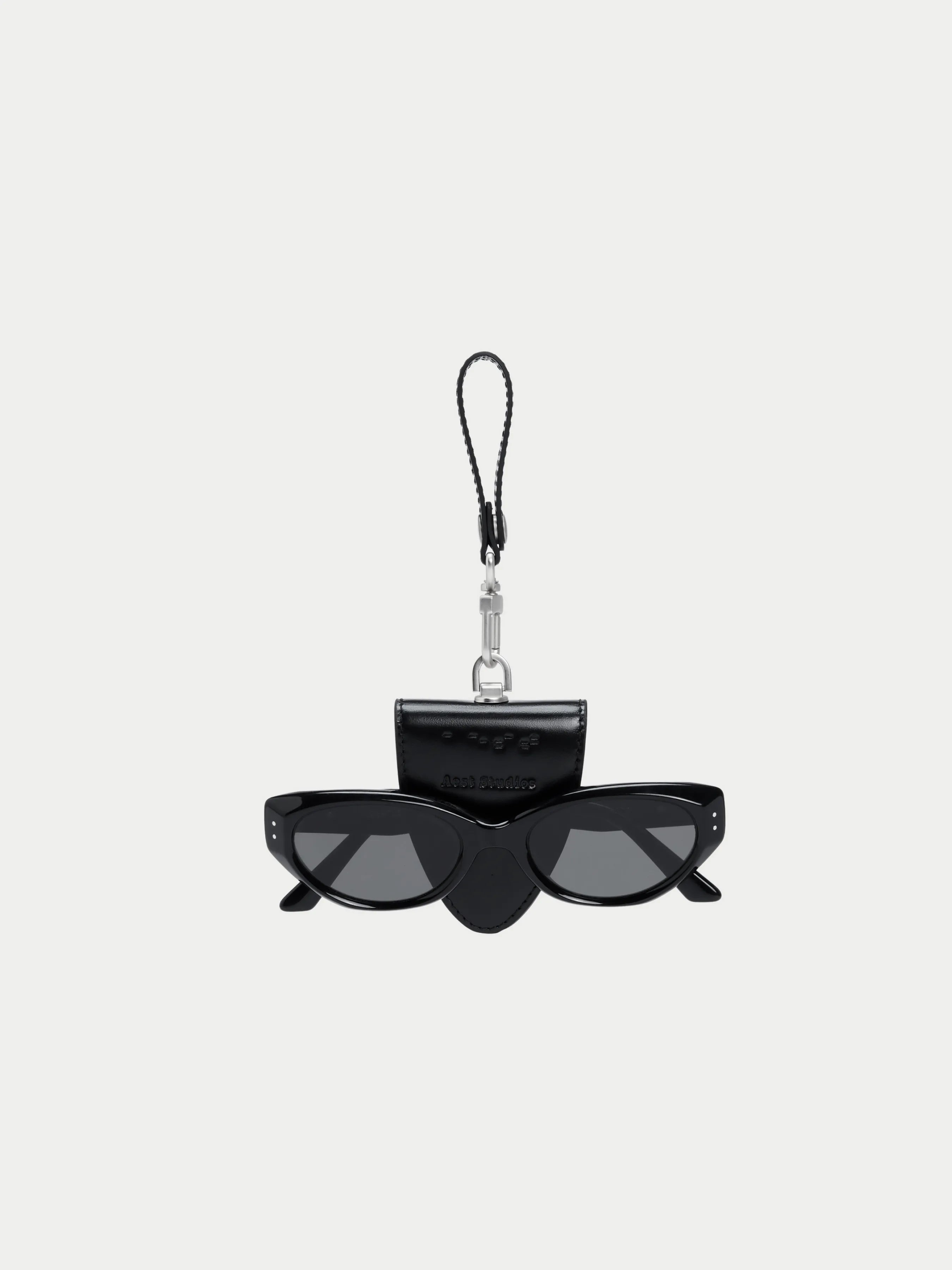 Leather Glasses Clip