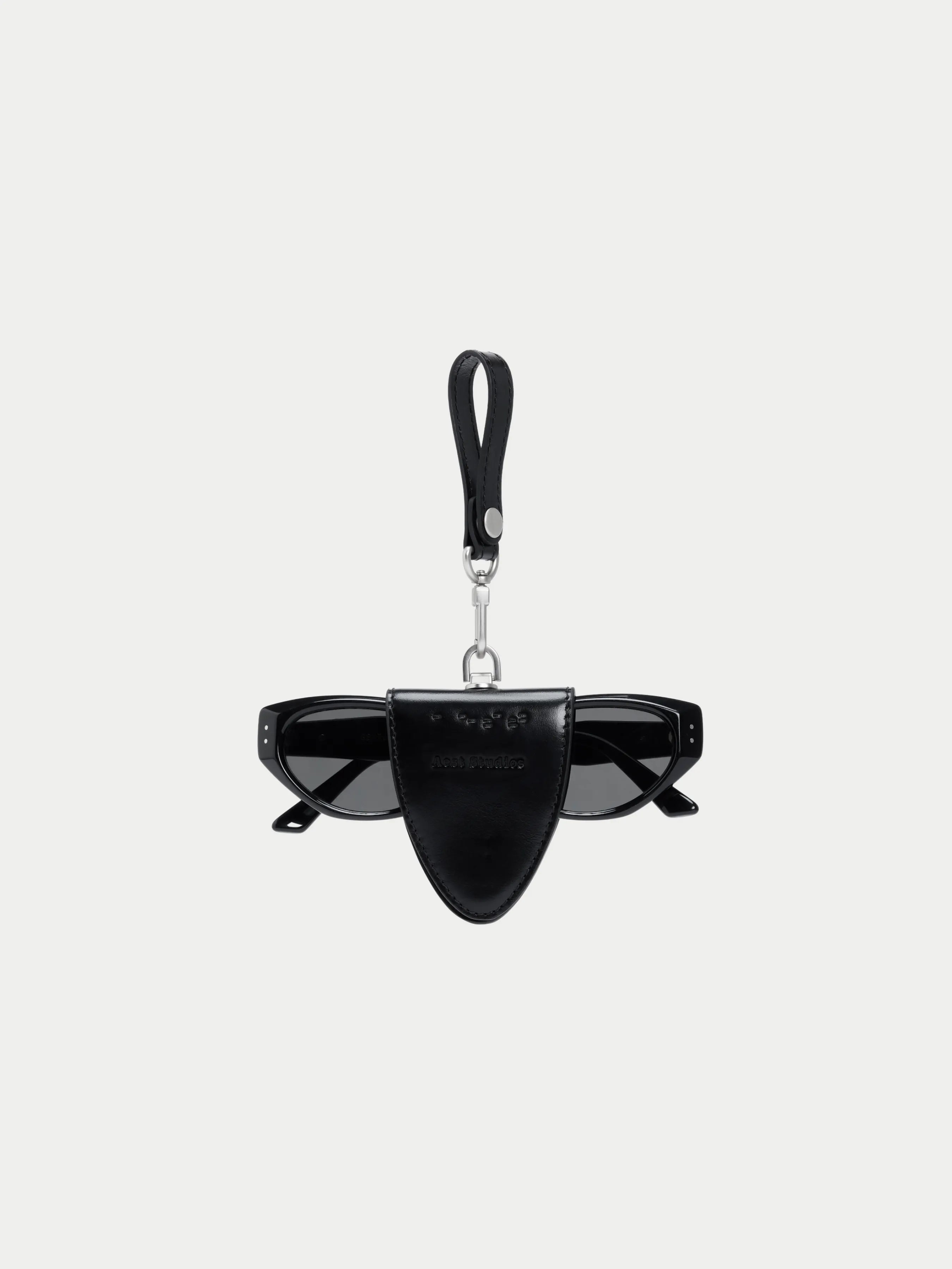 Leather Glasses Clip