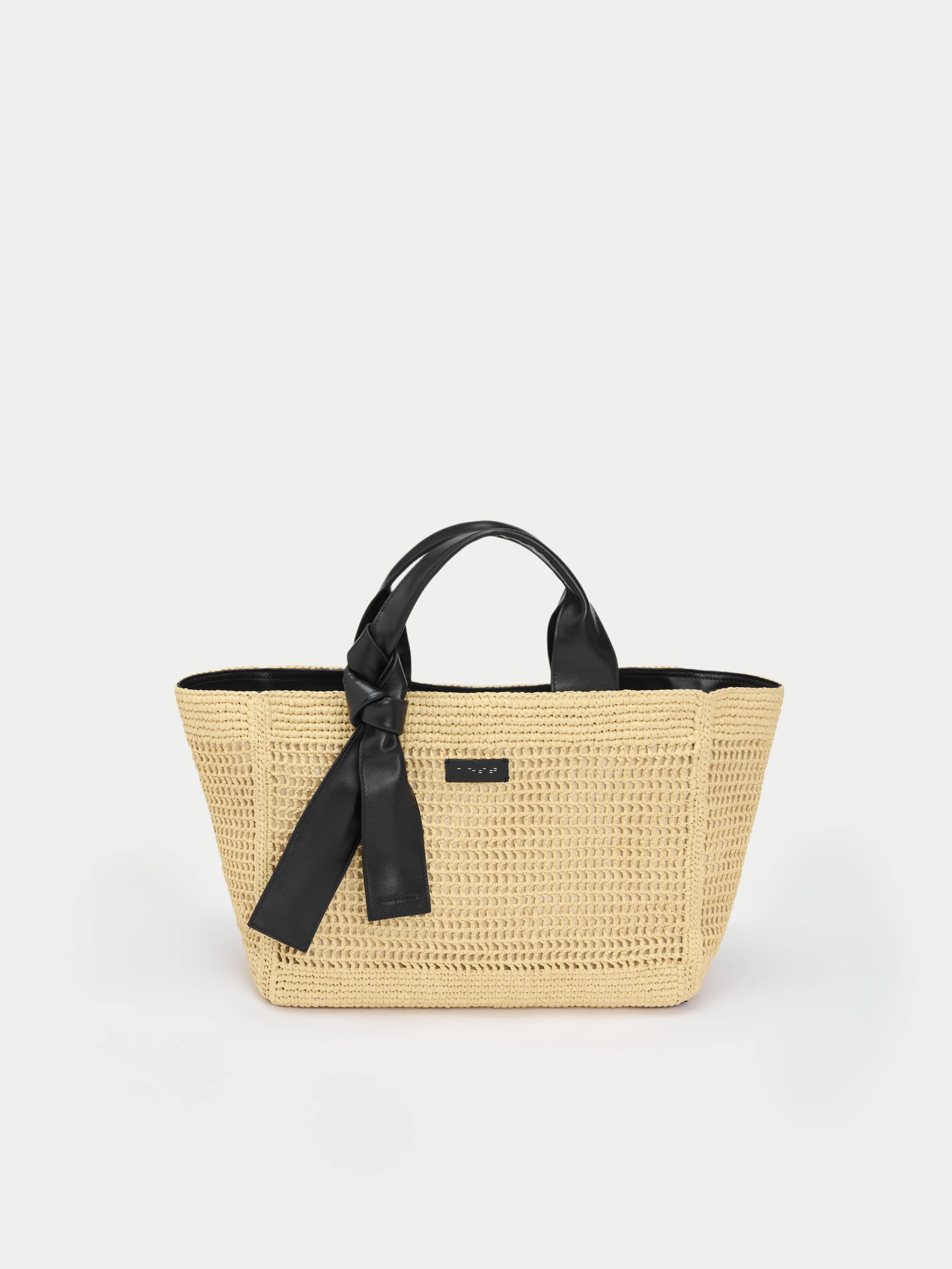 Capture Raffia Tote Bag